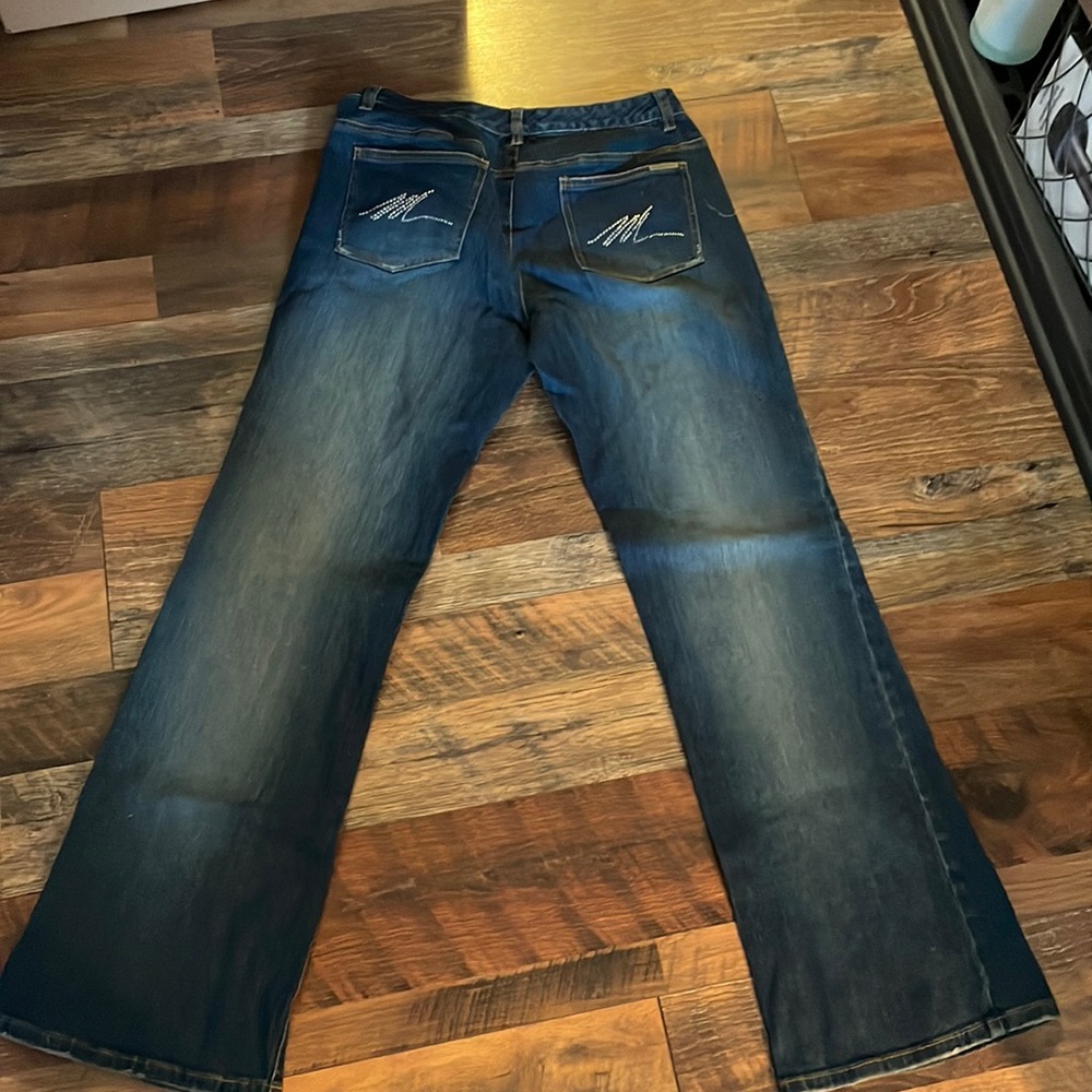 Embellished pocket jean